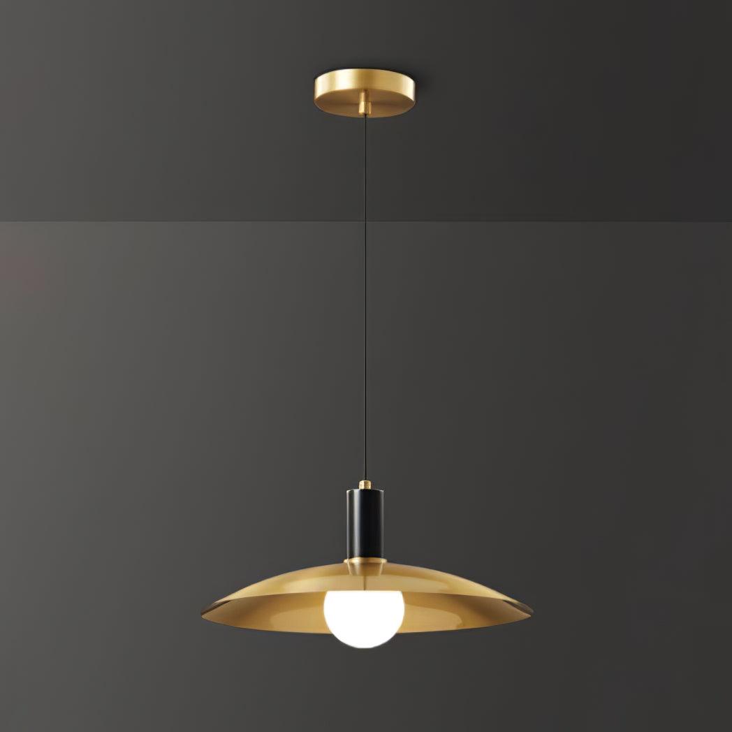 Brass Flared Pendant Lamp - Lamp Outdoor
