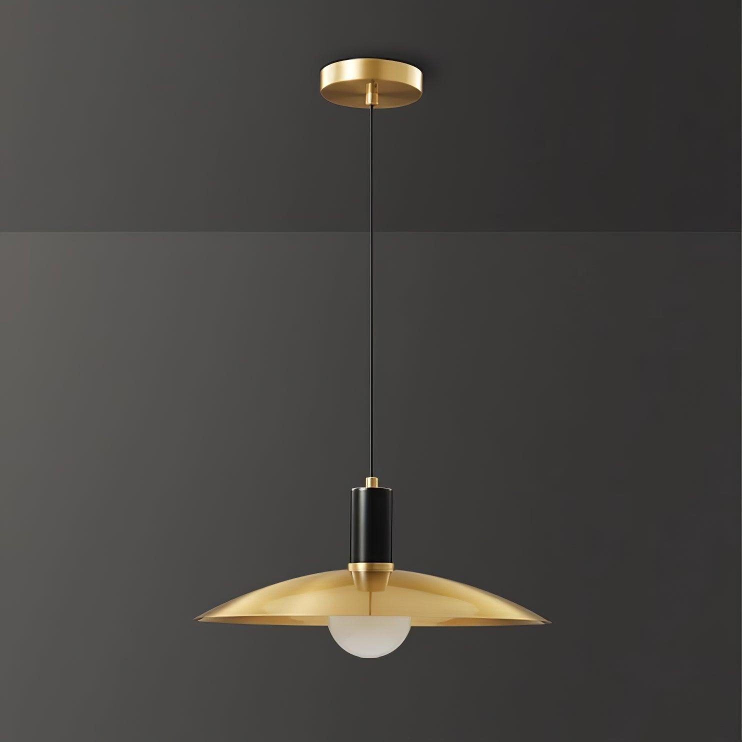 Brass Flared Pendant Lamp - Lamp Outdoor