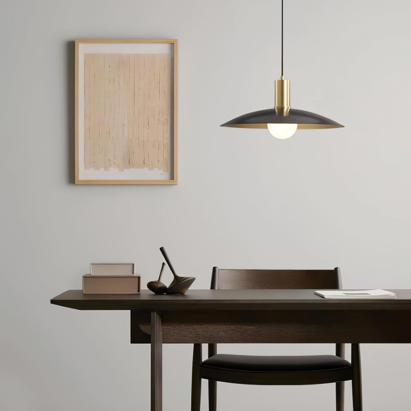 Brass Flared Pendant Lamp - Lamp Outdoor