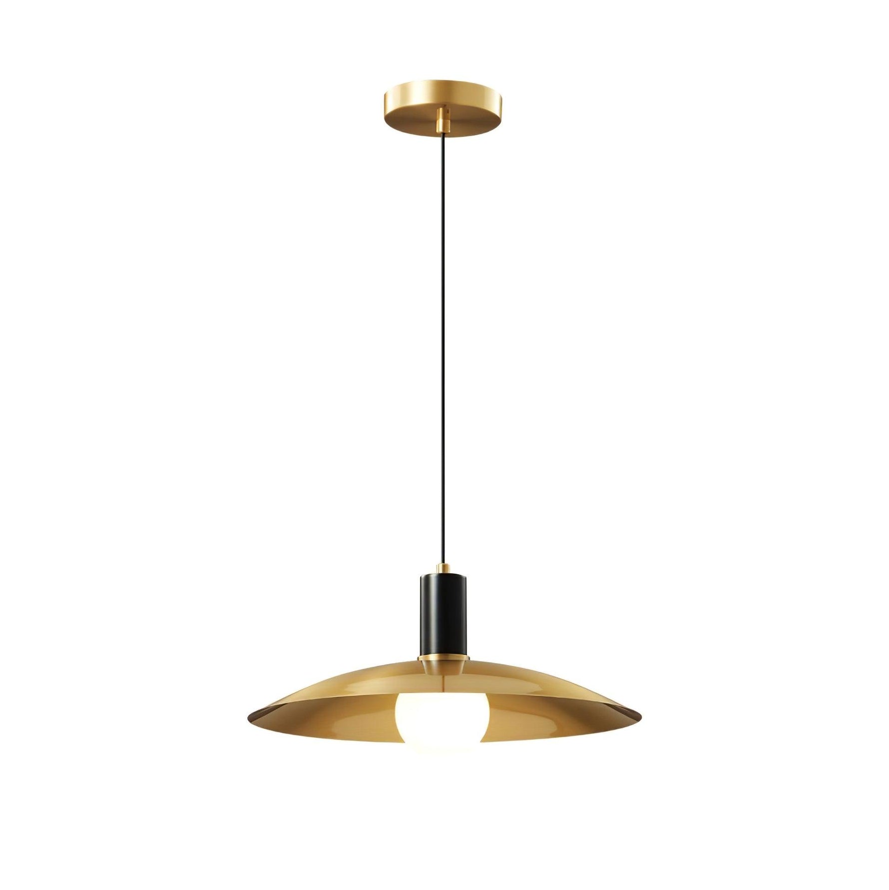 Brass Flared Pendant Lamp - Lamp Outdoor