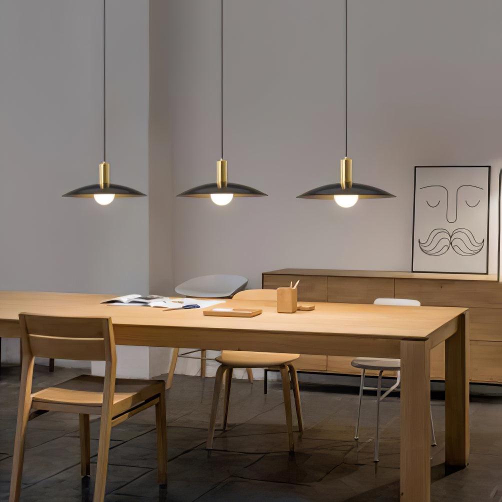 Brass Flared Pendant Lamp - Lamp Outdoor