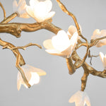 Brass Flower Branch Chandelier - Lamp Outdoor