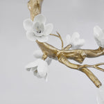 Brass Flower Branch Chandelier - Lamp Outdoor