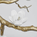 Brass Flower Branch Chandelier - Lamp Outdoor