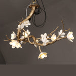 Brass Flower Branch Chandelier - Lamp Outdoor