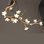 Brass Flower Branch Chandelier - Lamp Outdoor