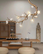 Brass Flower Branch Chandelier - Lamp Outdoor