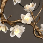 Brass Flower Branch Chandelier - Lamp Outdoor