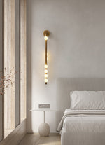 Brass Glass Tube Wall Lamp - Lamp Outdoor