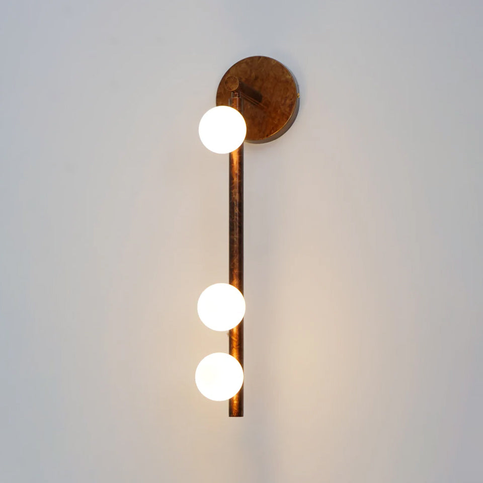 Brass Glass Tube Wall Lamp - Lamp Outdoor
