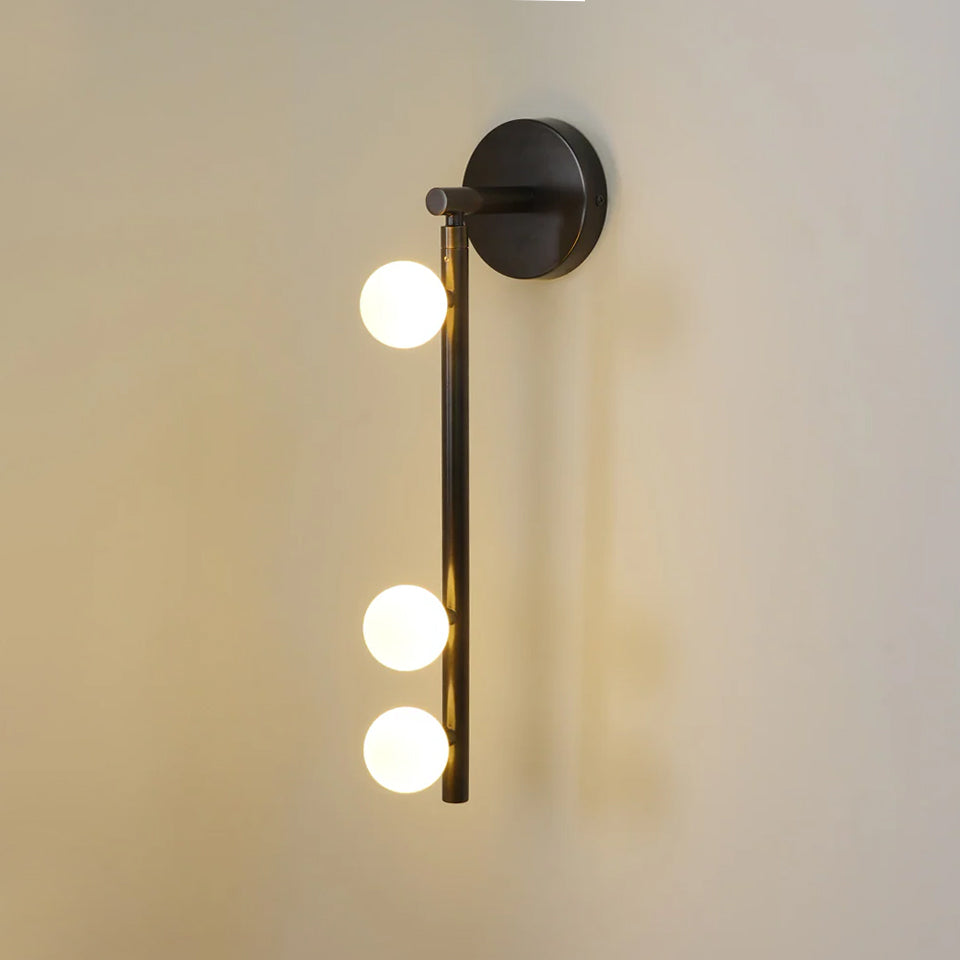Brass Glass Tube Wall Lamp - Lamp Outdoor