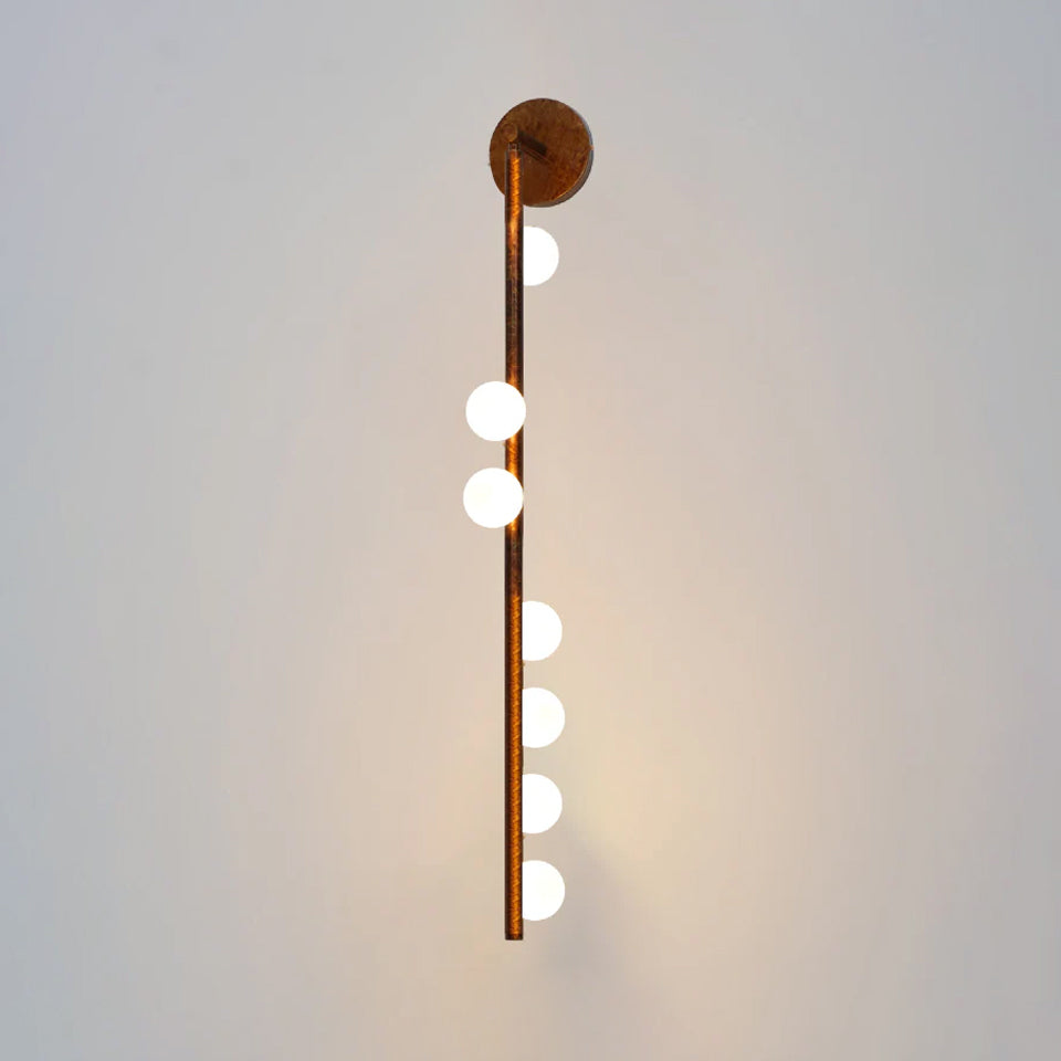 Brass Glass Tube Wall Lamp - Lamp Outdoor