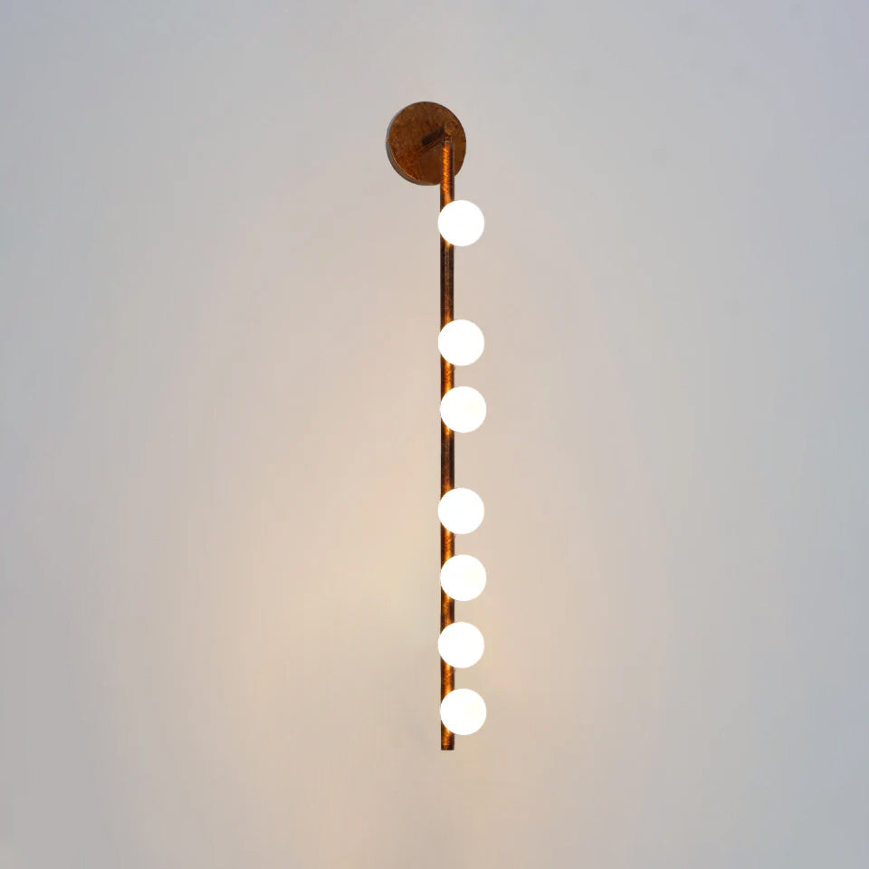 Brass Glass Tube Wall Lamp - Lamp Outdoor