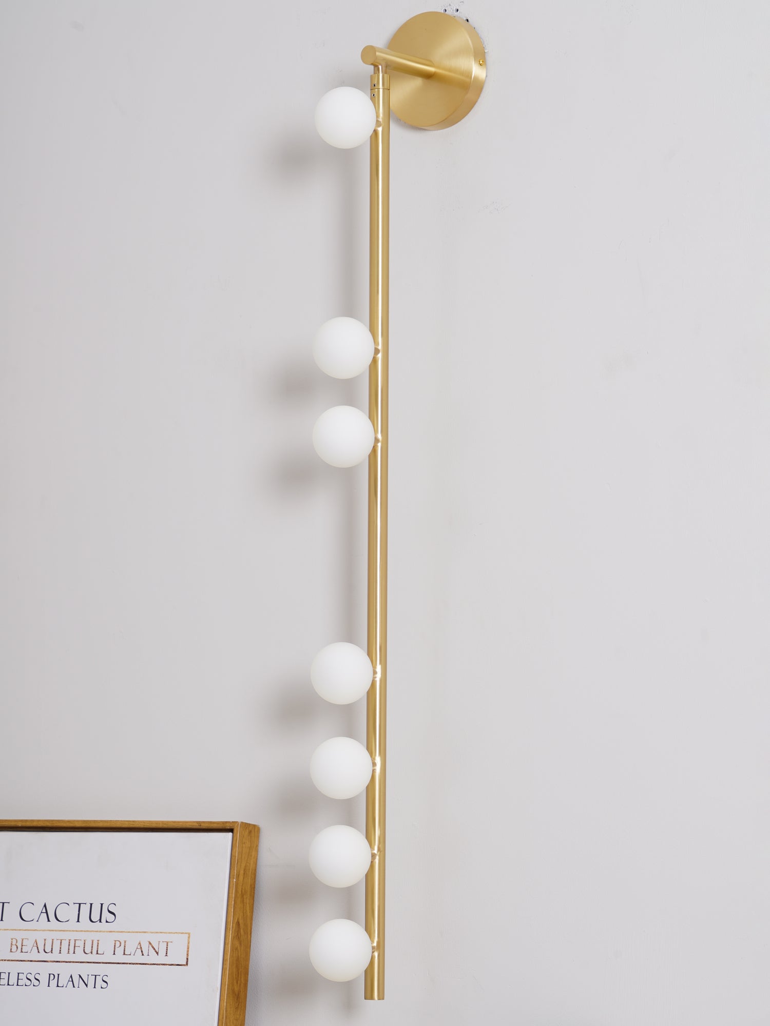 Brass Glass Tube Wall Lamp - Lamp Outdoor