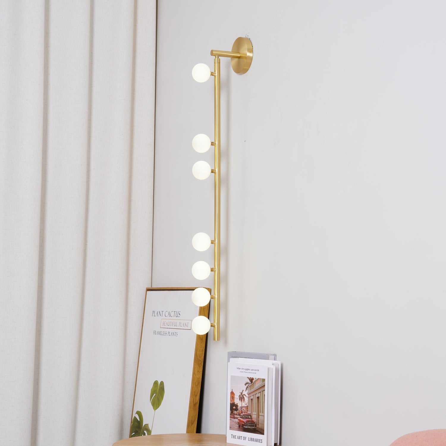 Brass Glass Tube Wall Lamp - Lamp Outdoor
