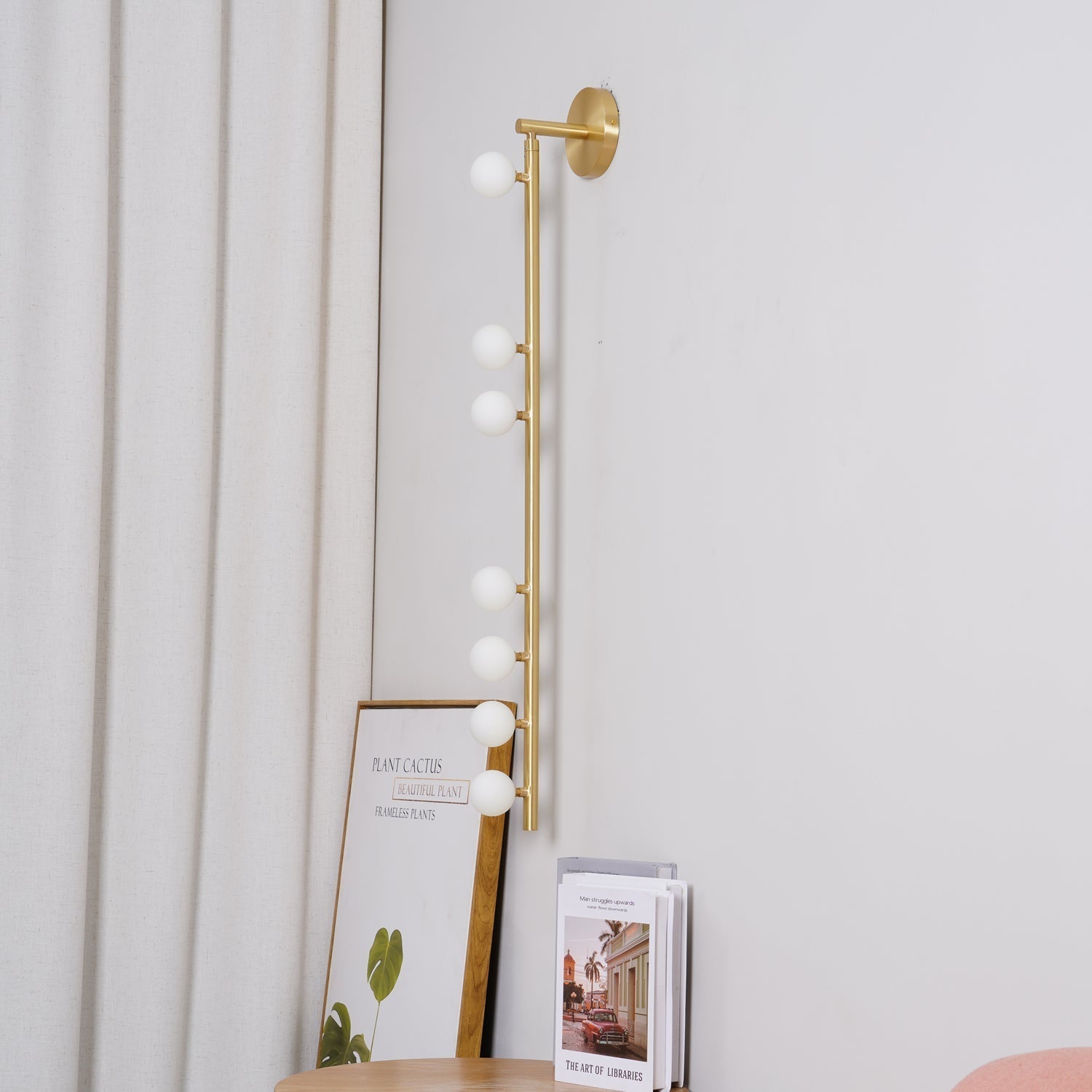 Brass Glass Tube Wall Lamp - Lamp Outdoor