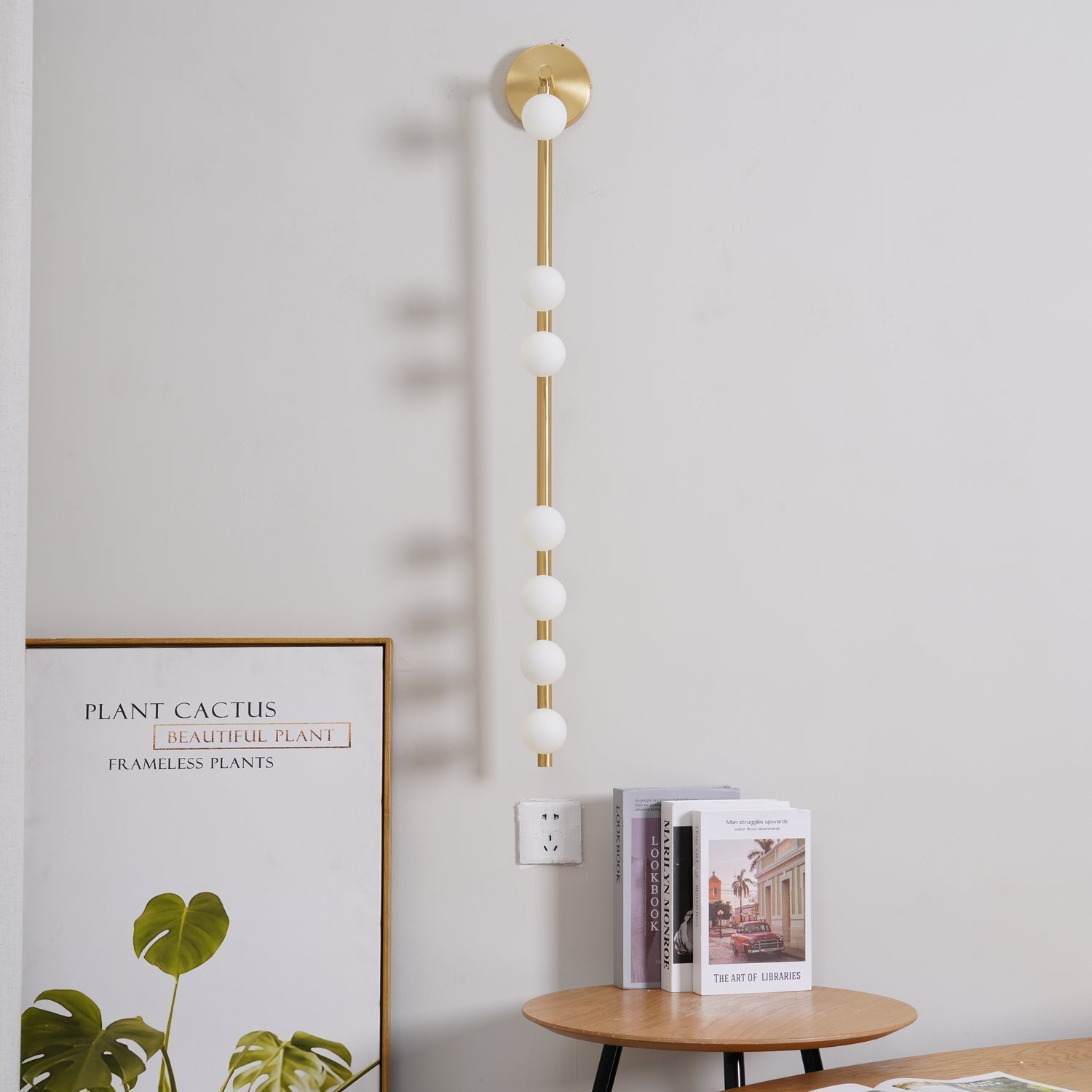 Brass Glass Tube Wall Lamp - Lamp Outdoor