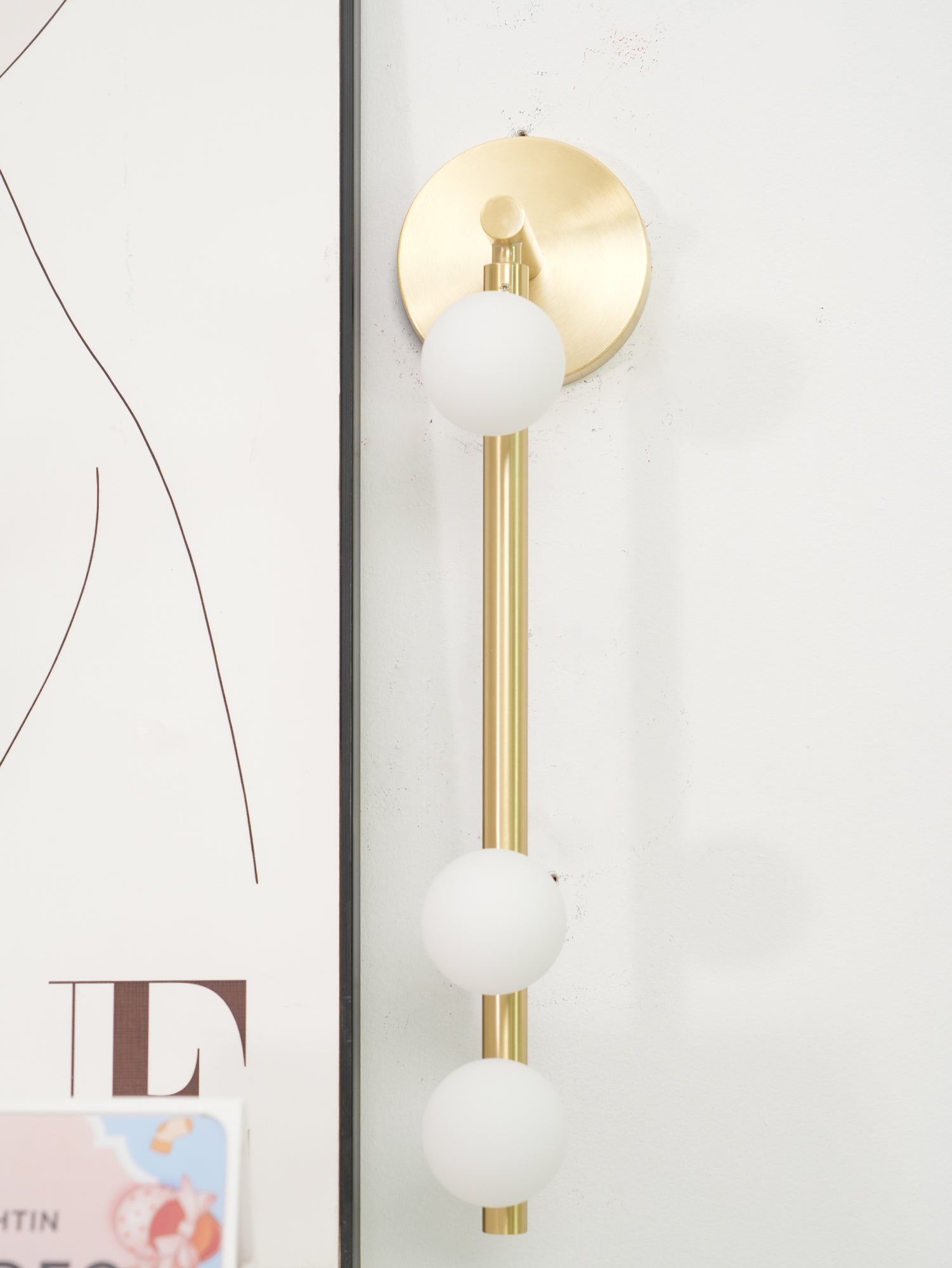 Brass Glass Tube Wall Lamp - Lamp Outdoor