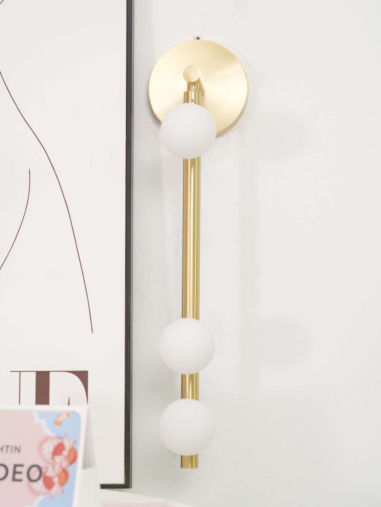 Brass Glass Tube Wall Lamp - Lamp Outdoor