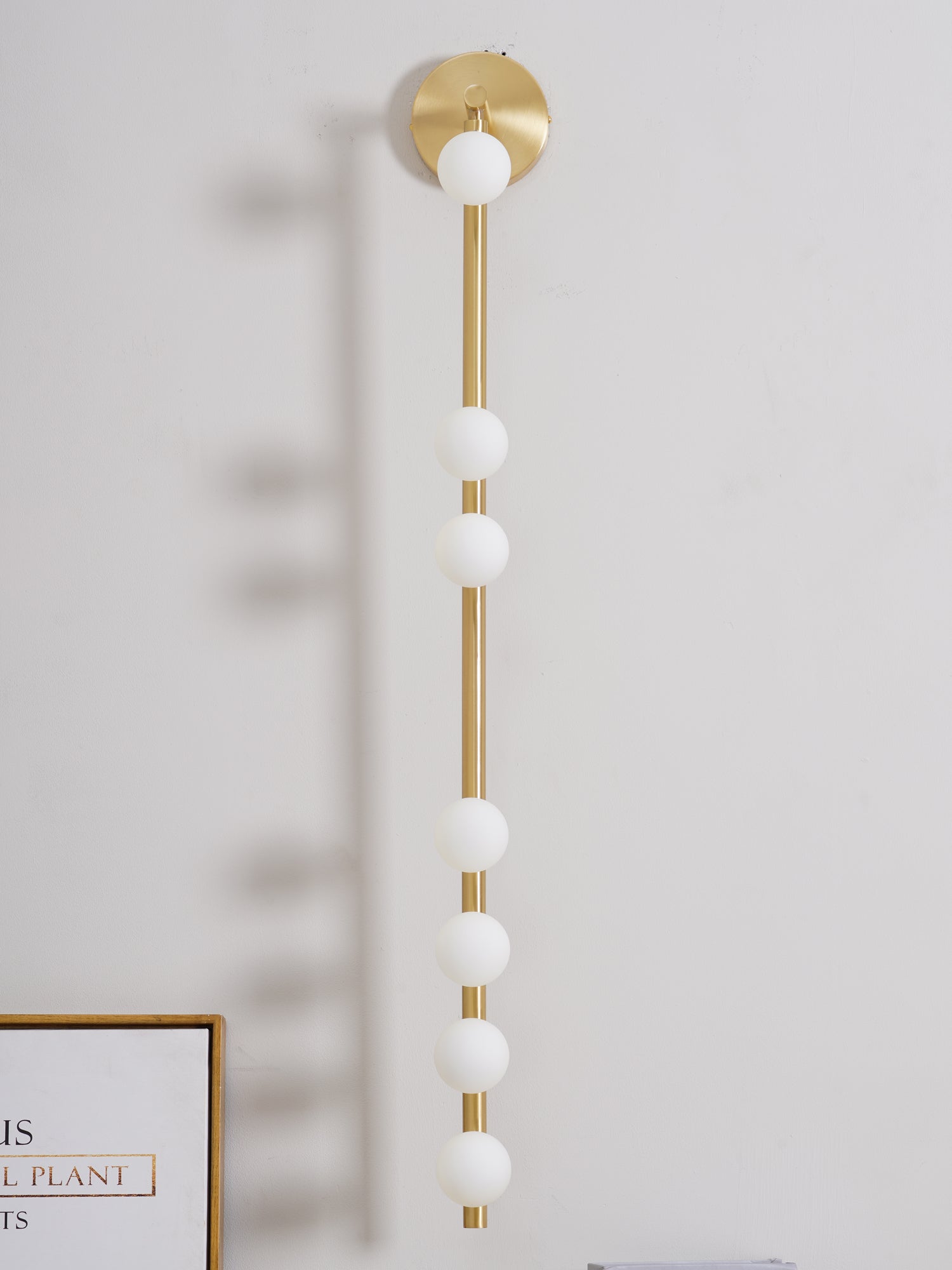 Brass Glass Tube Wall Lamp - Lamp Outdoor