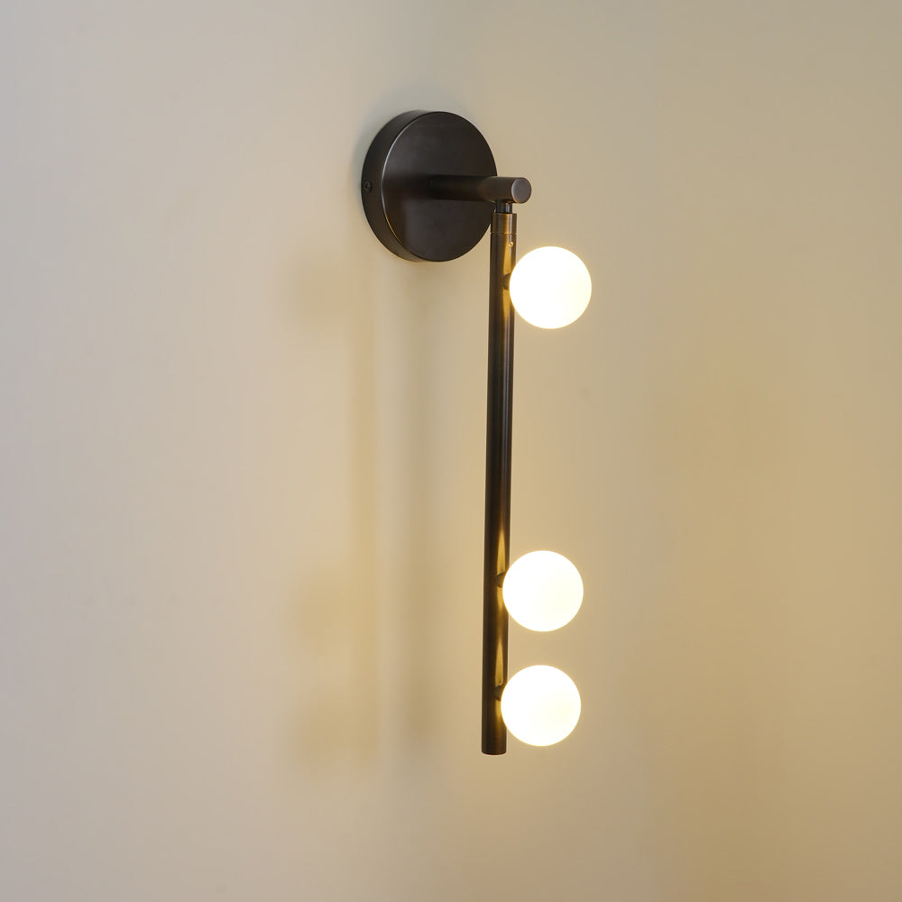 Brass Glass Tube Wall Lamp - Lamp Outdoor