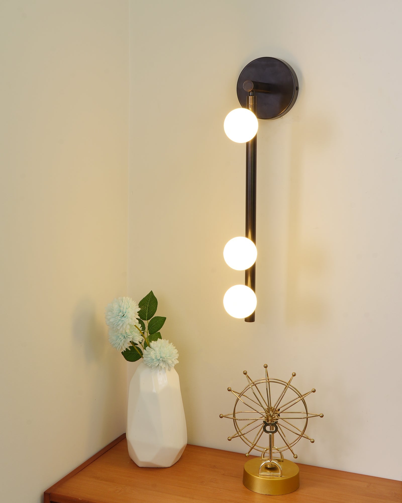Brass Glass Tube Wall Lamp - Lamp Outdoor