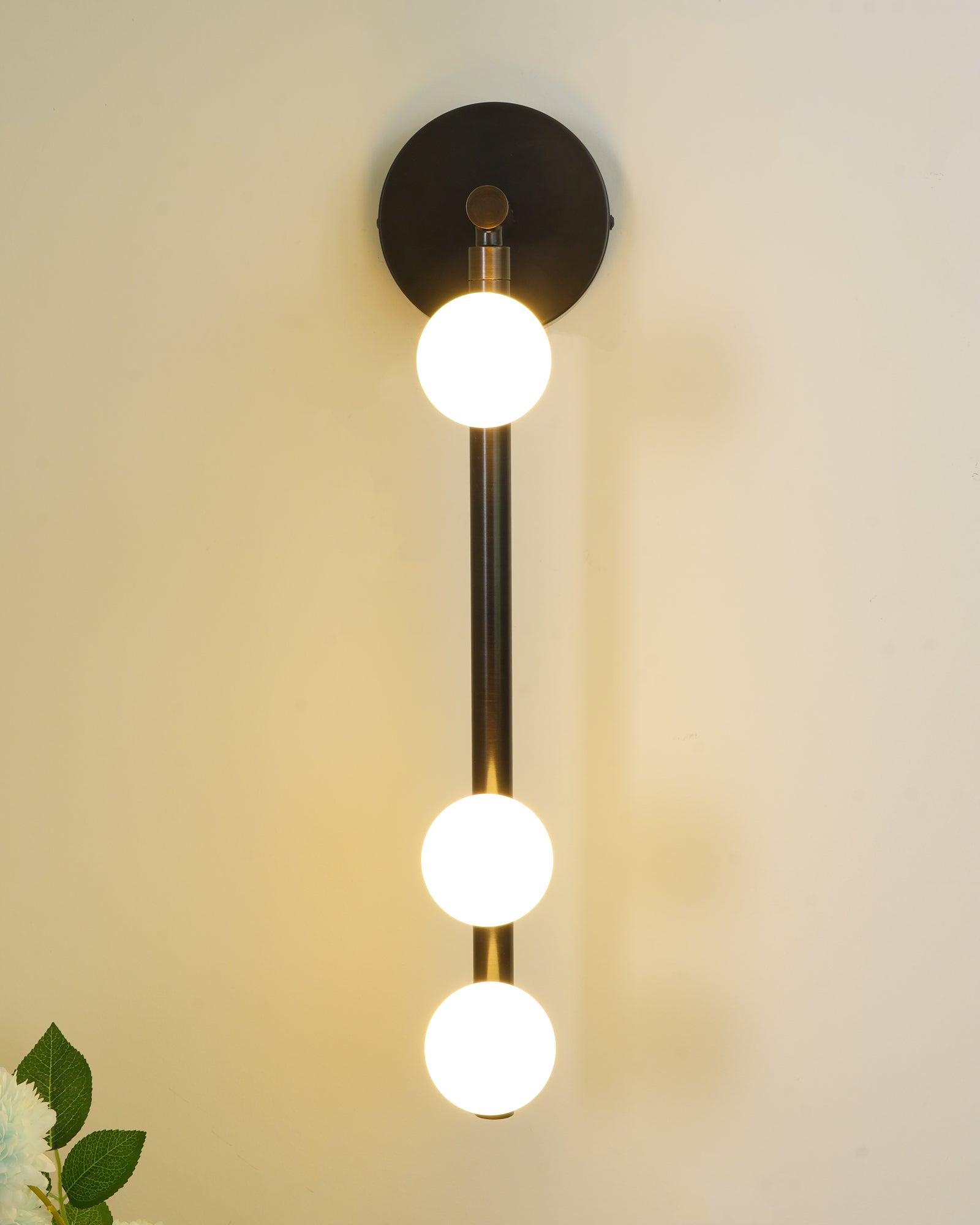 Brass Glass Tube Wall Lamp - Lamp Outdoor