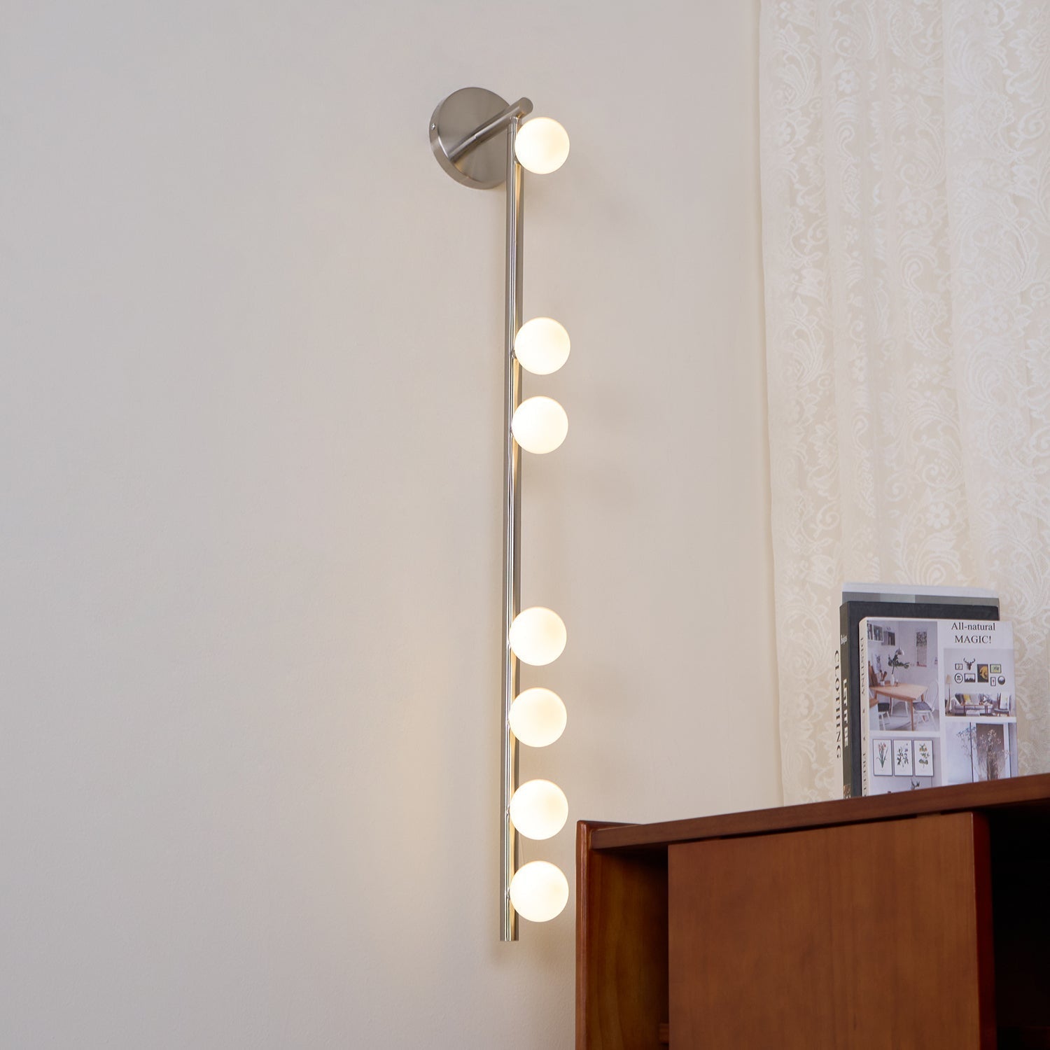 Brass Glass Tube Wall Lamp - Lamp Outdoor