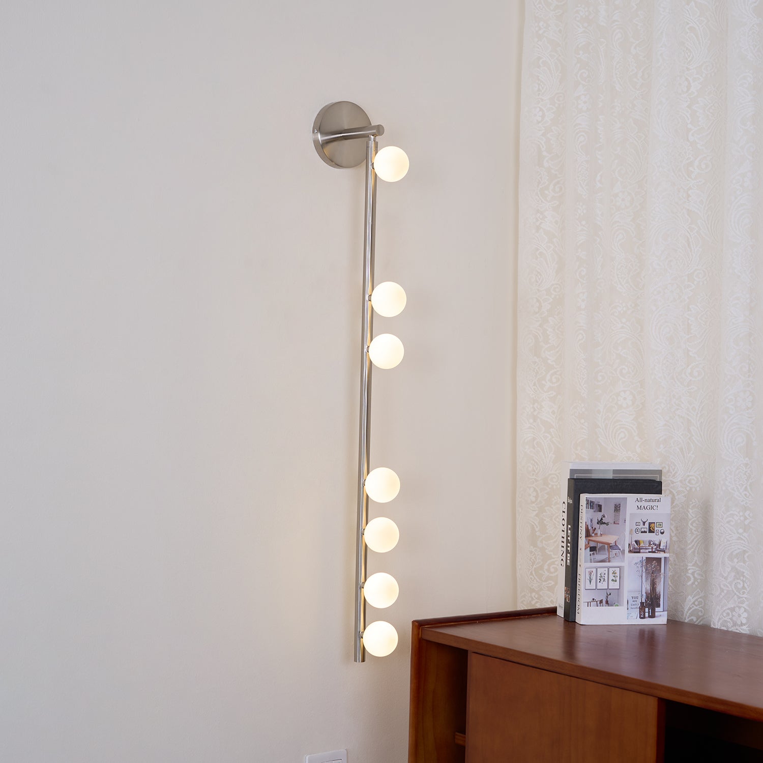 Brass Glass Tube Wall Lamp - Lamp Outdoor