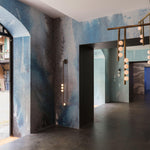 Brass Glass Tube Wall Lamp - Lamp Outdoor