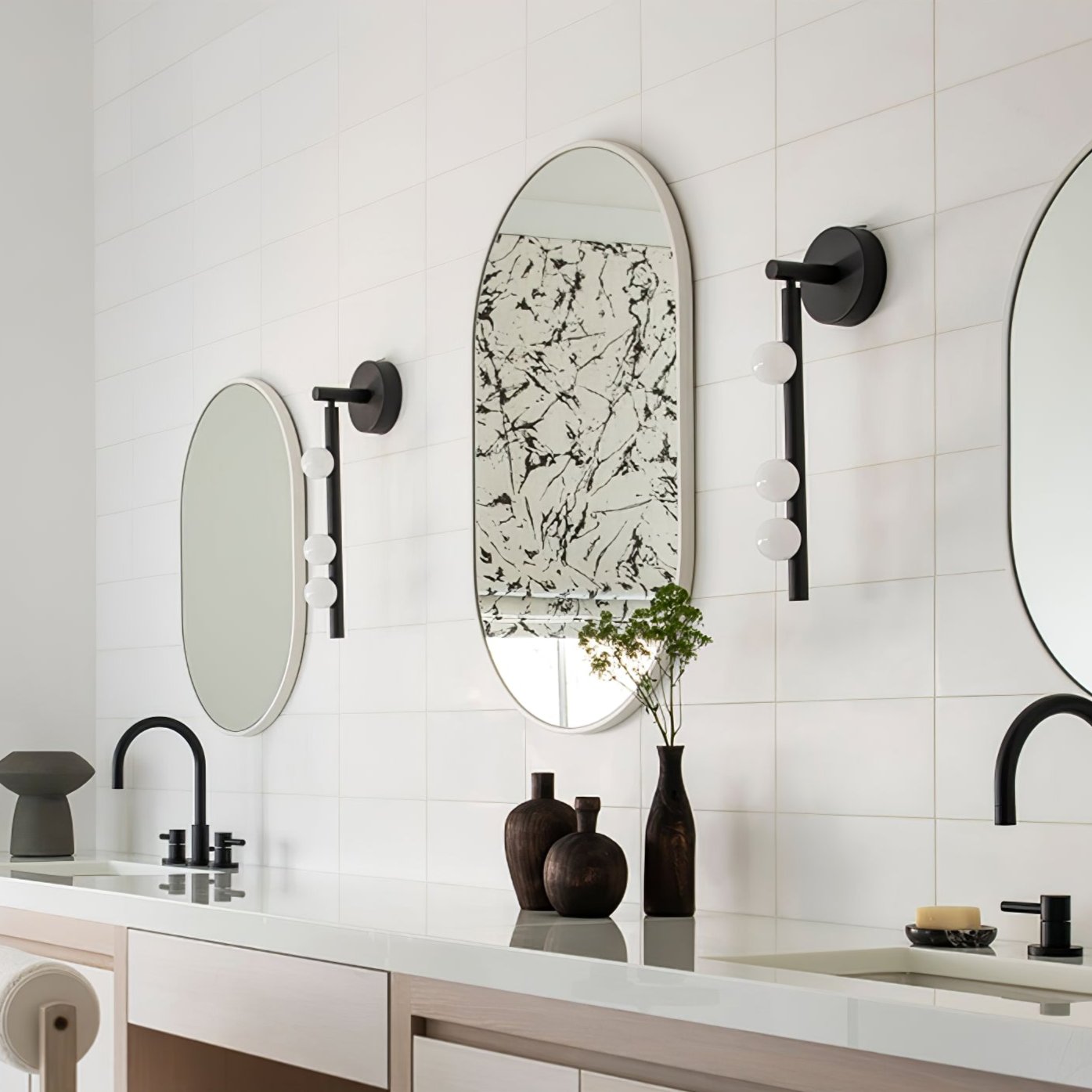 Brass Glass Tube Wall Lamp - Lamp Outdoor