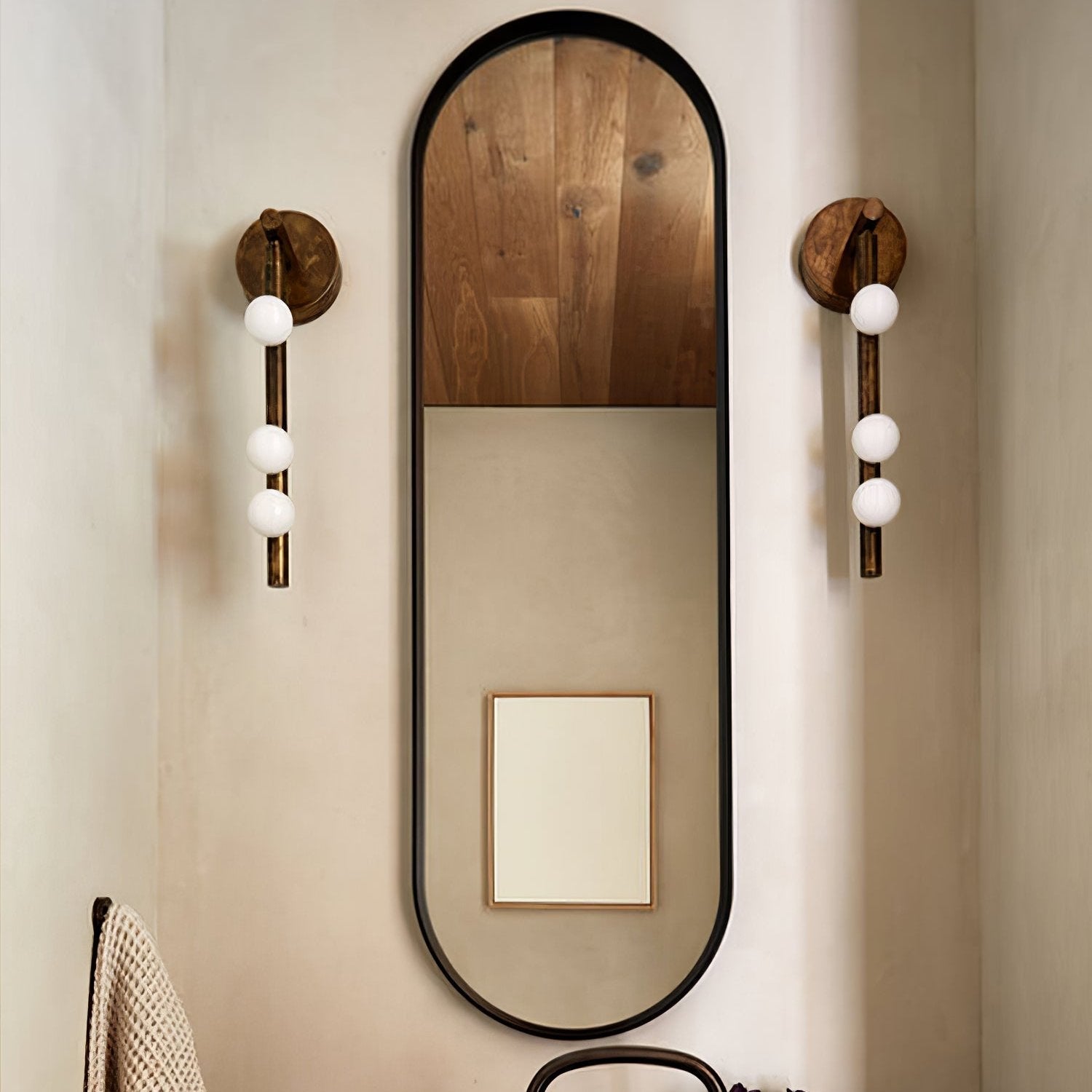 Brass Glass Tube Wall Lamp - Lamp Outdoor