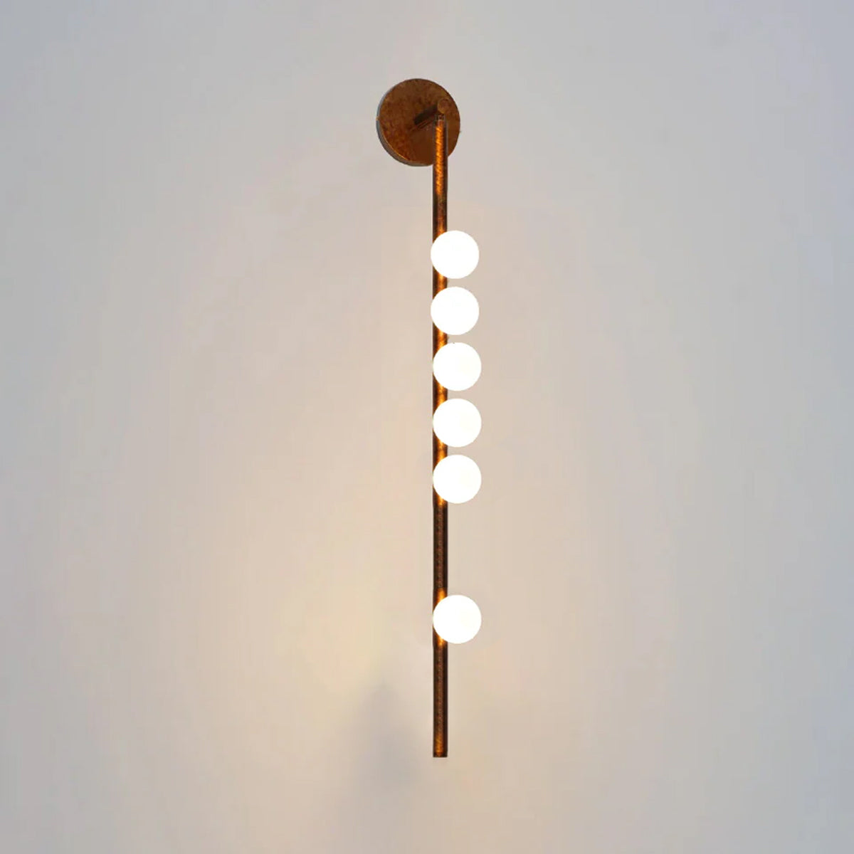 Brass Glass Tube Wall Lamp - Lamp Outdoor
