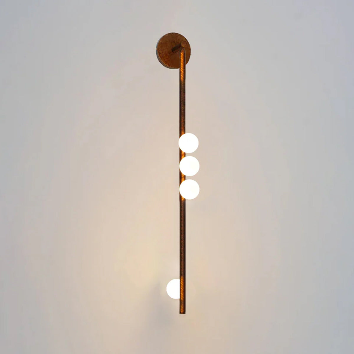 Brass Glass Tube Wall Lamp - Lamp Outdoor