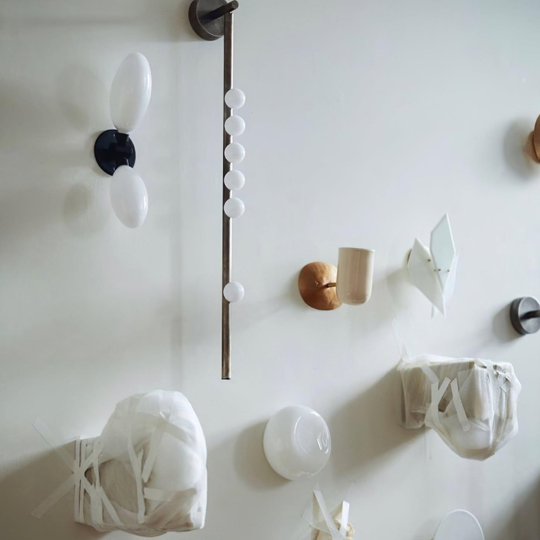 Brass Glass Tube Wall Lamp - Lamp Outdoor