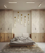 Brass Glass Tube Wall Lamp - Lamp Outdoor