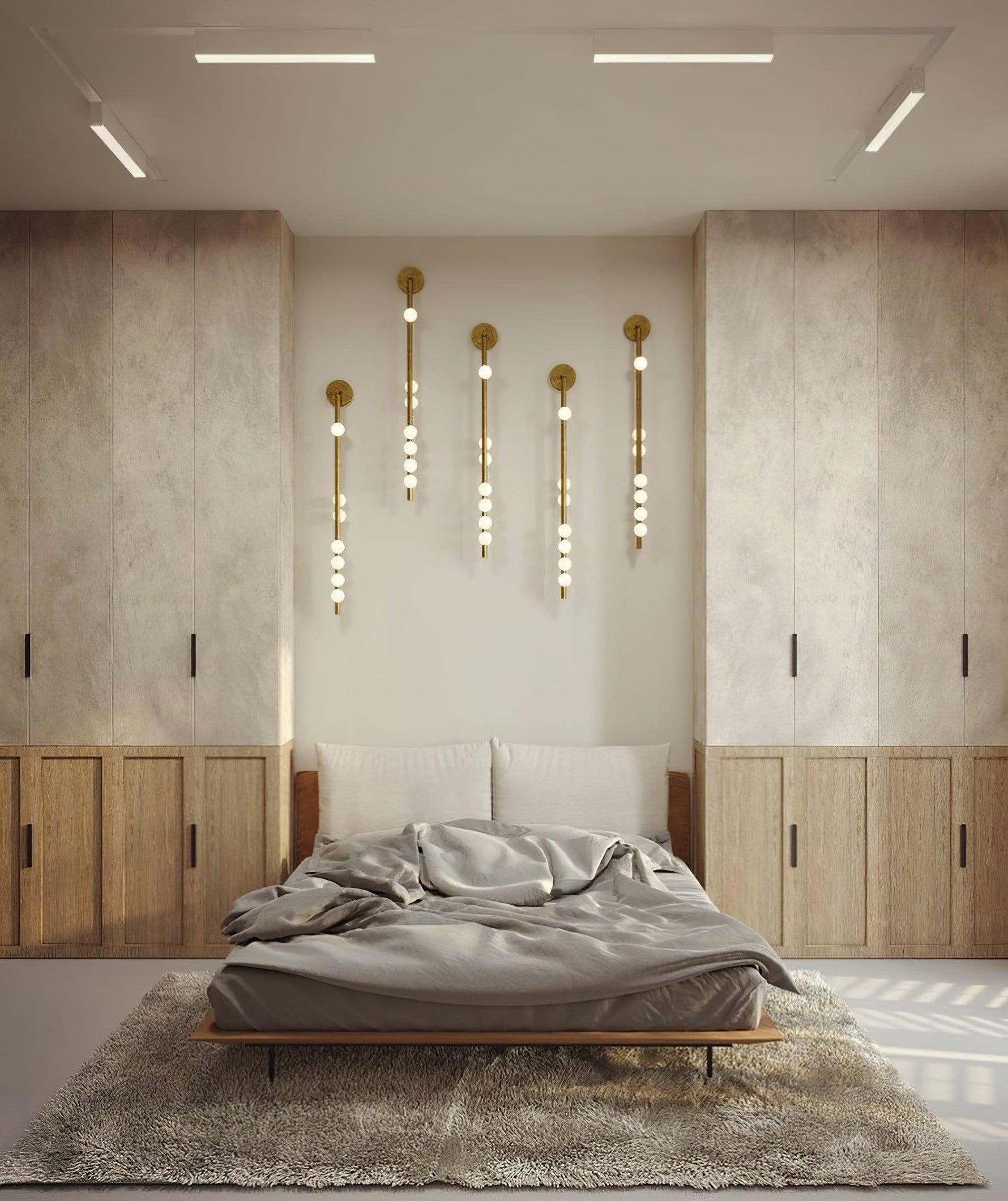 Brass Glass Tube Wall Lamp - Lamp Outdoor