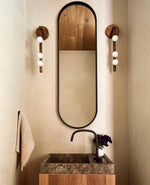 Brass Glass Tube Wall Lamp - Lamp Outdoor