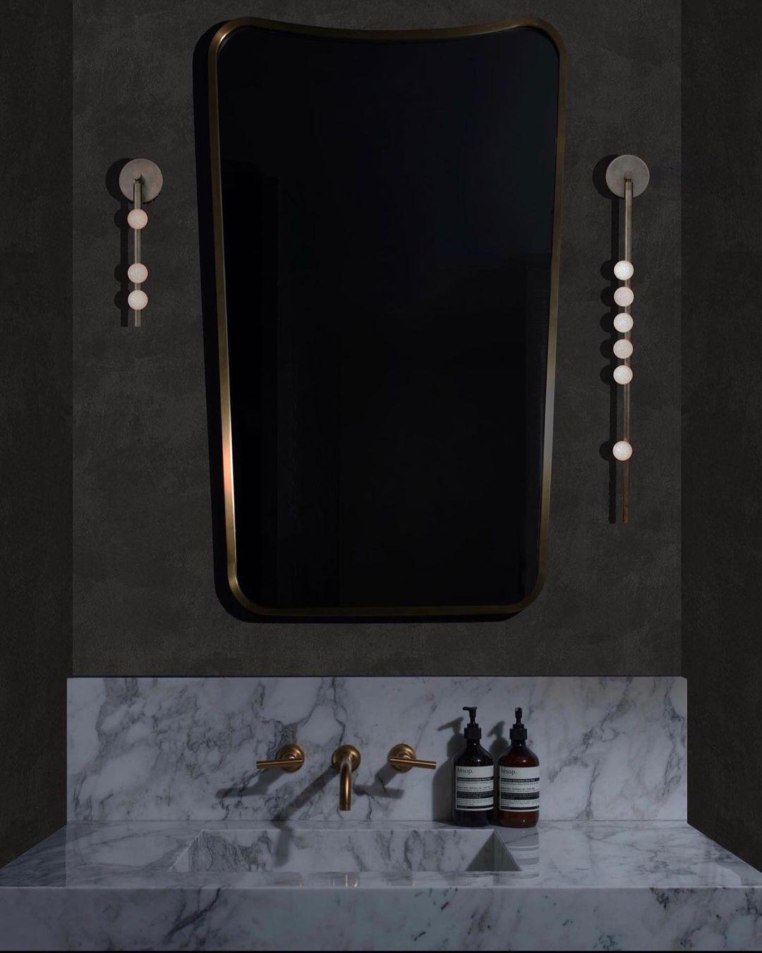 Brass Glass Tube Wall Lamp - Lamp Outdoor