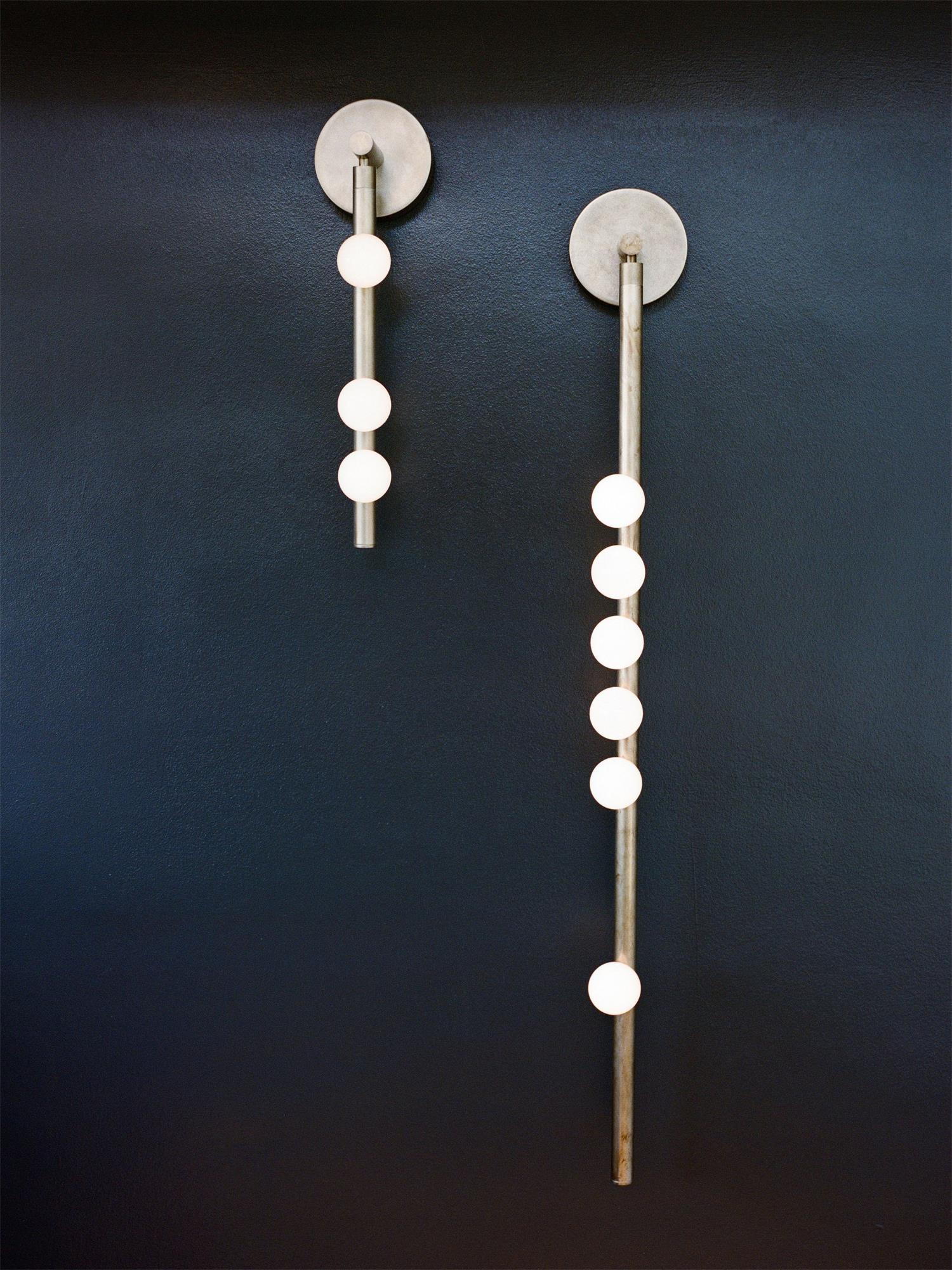 Brass Glass Tube Wall Lamp - Lamp Outdoor