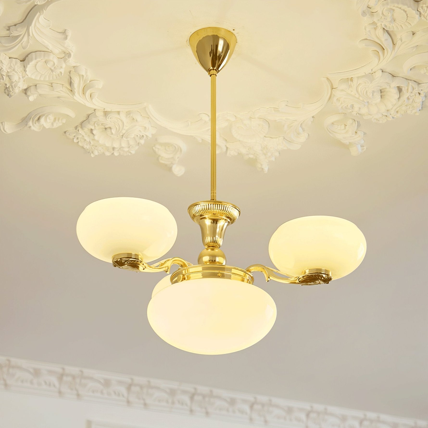 Ethan Luxury Glass Chandelier - Lamp Outdoor