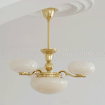 Ethan Luxury Glass Chandelier - Lamp Outdoor