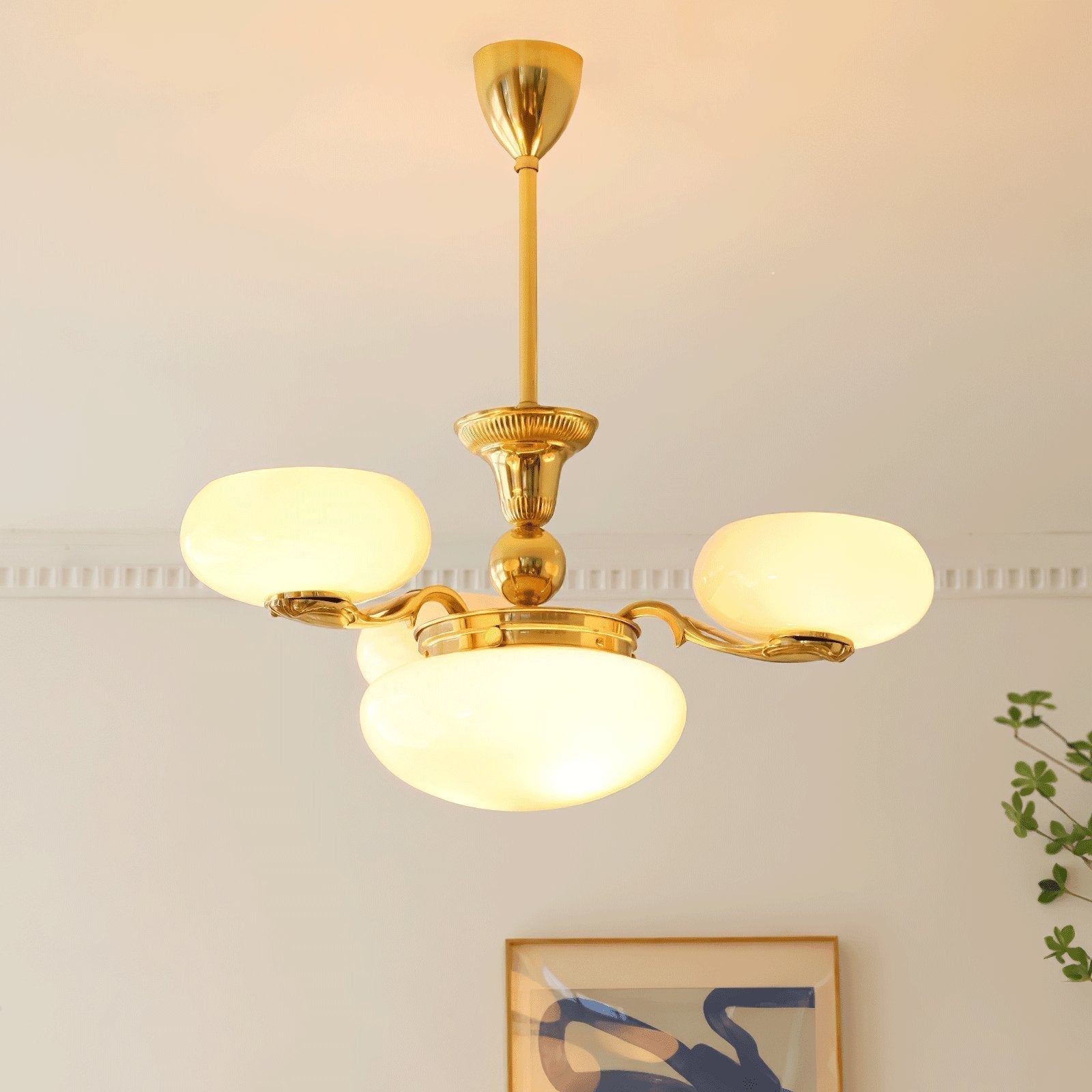 Ethan Luxury Glass Chandelier - Lamp Outdoor