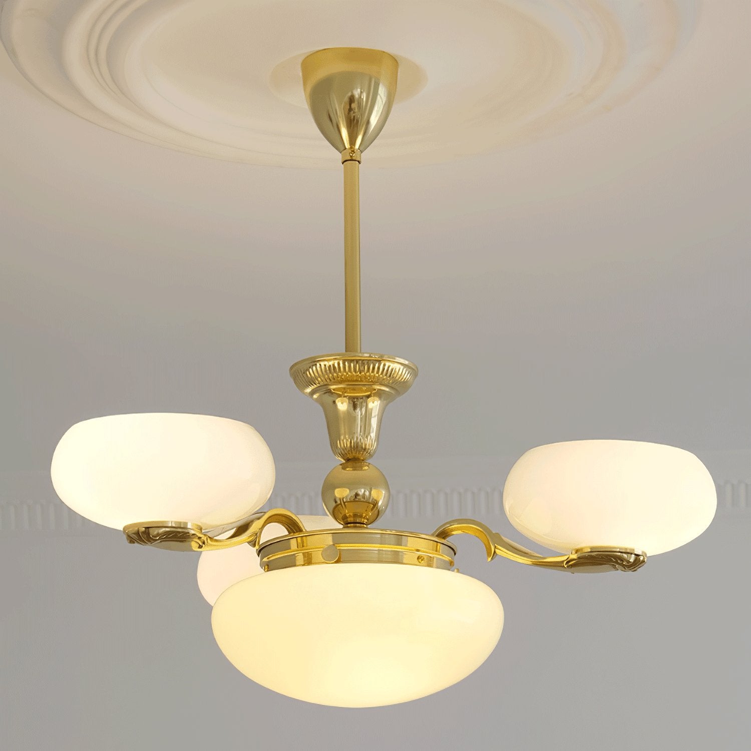 Ethan Luxury Glass Chandelier - Lamp Outdoor