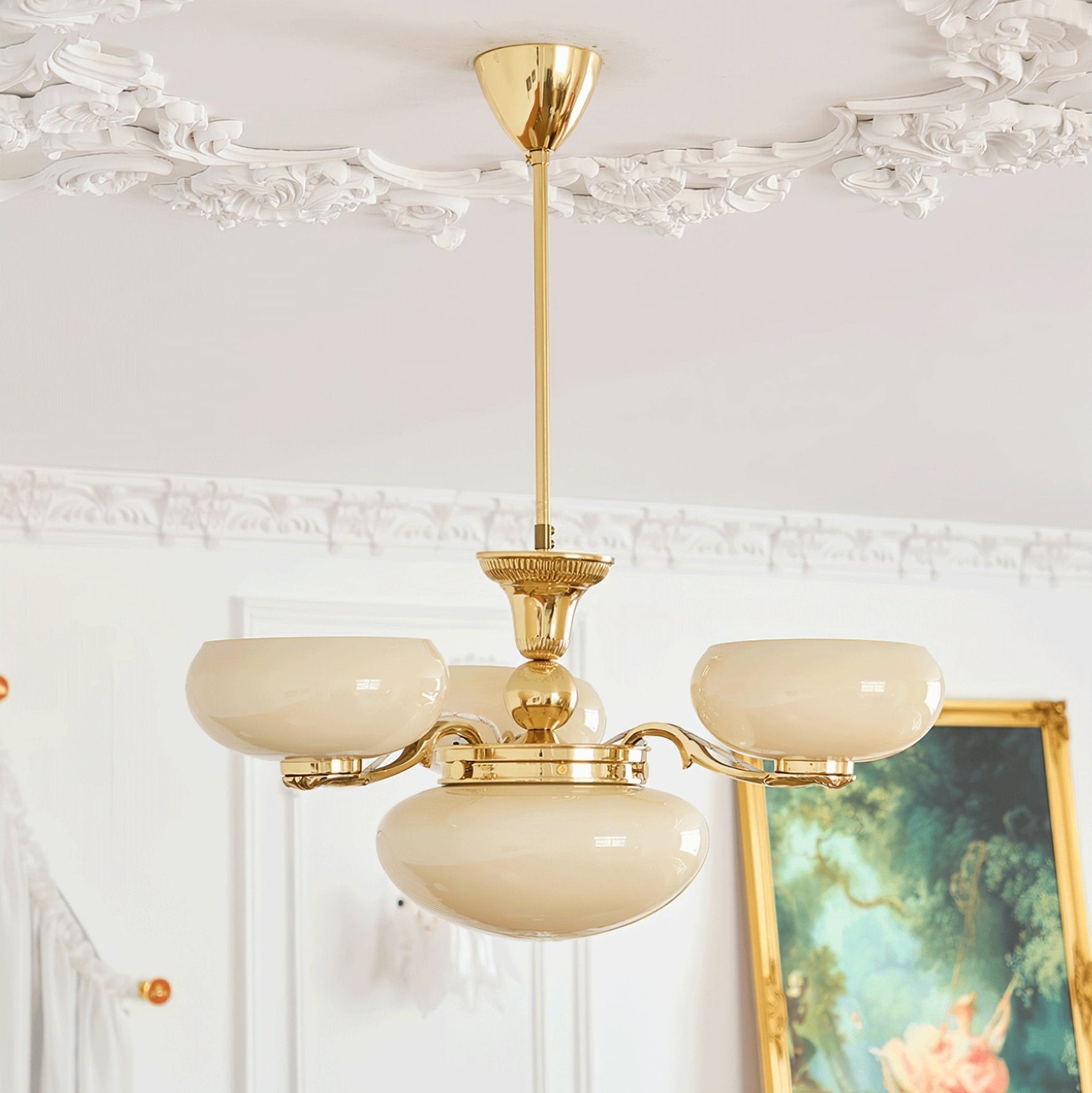Ethan Luxury Glass Chandelier - Lamp Outdoor