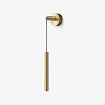 Thomasina Modern Minimalist Line Brass Wall Light - Letslighting