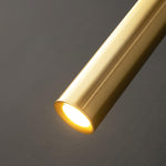 Thomasina Modern Minimalist Line Brass Wall Light - Letslighting
