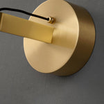 Thomasina Modern Minimalist Line Brass Wall Light - Letslighting