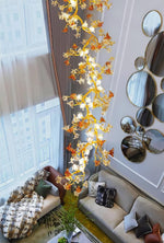 Aare Maple Branch Brass Crystal Chandelier - Lamp Outdoor