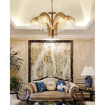 Odoraris Regal Brass Crystal Chandelier - Lamp Outdoor